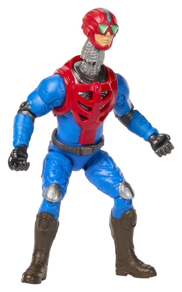 Figurine Mekaneck de 14 cm, personnage de Masters of the Universe Movie Chronicles par Mattel, illustrée en détail.