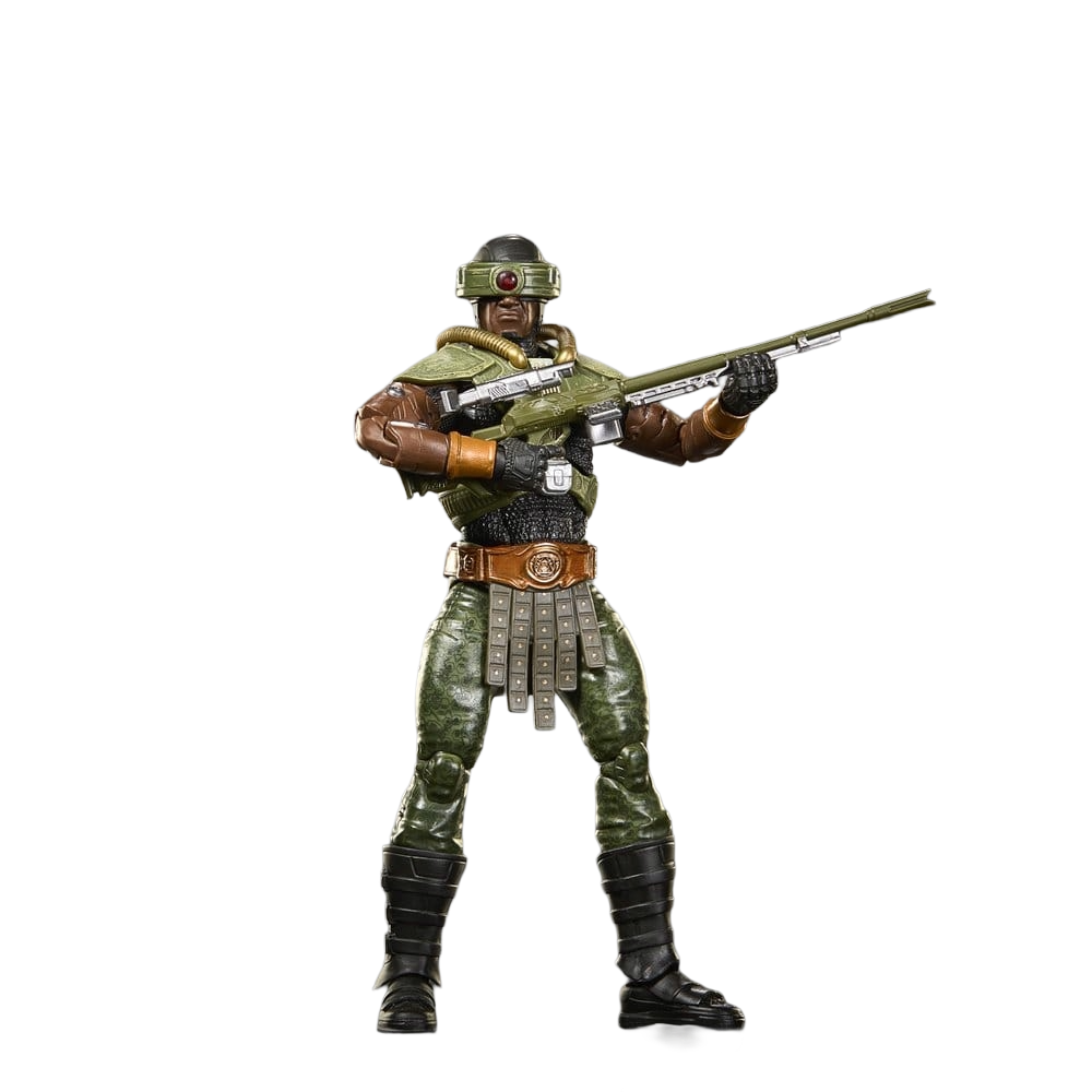 Figurine Tri-Klops de la collection Masters of the Universe Movie Chronicles de Mattel, montrant les détails de la figurine.