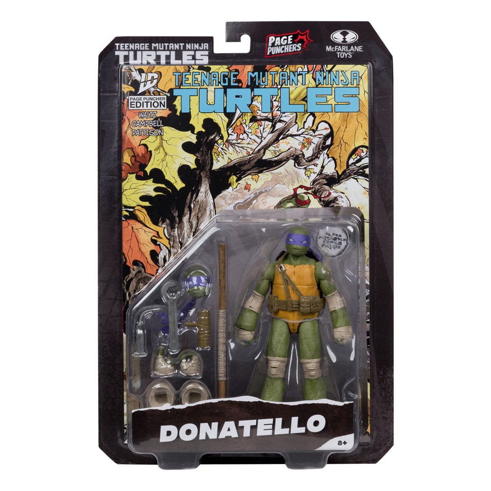 Tortues Ninja Page Punchers figurine Donatello 13 cm