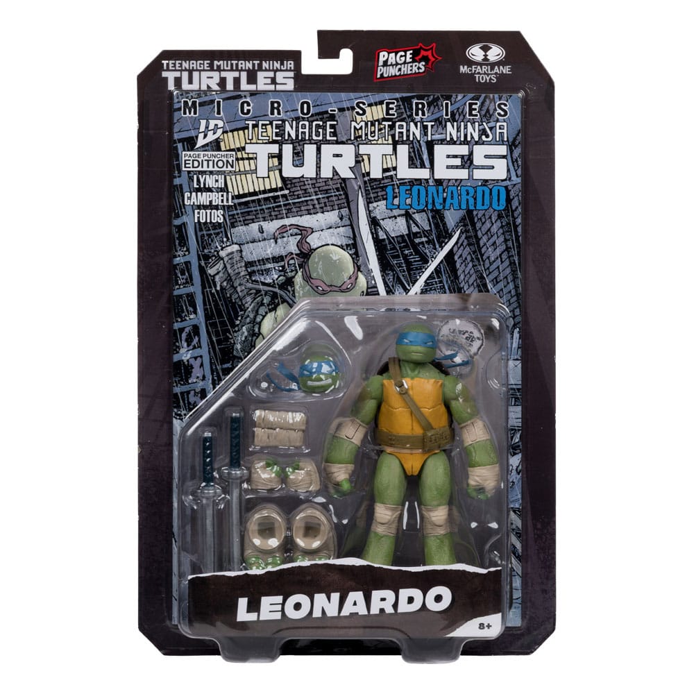 Tortues Ninja Page Punchers figurine Leonardo 13 cm