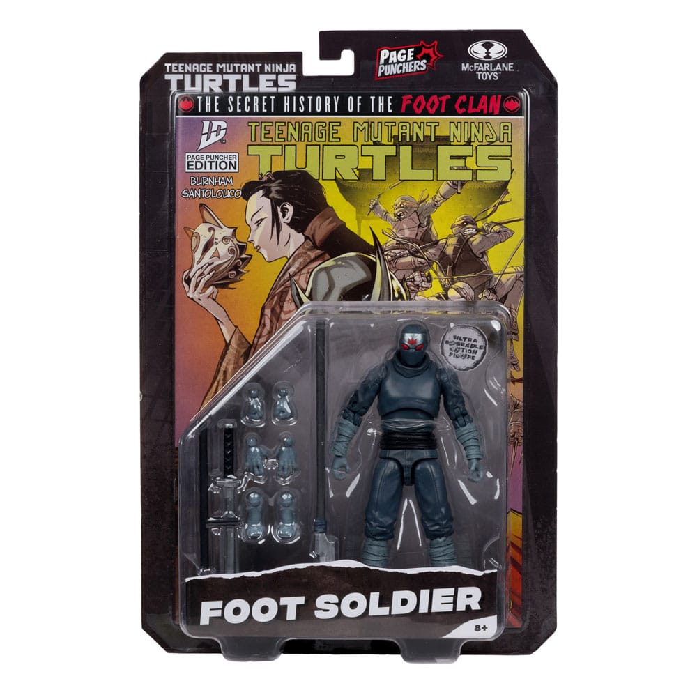 Tortues Ninja Page Punchers figurine Foot Soldier 14 cm