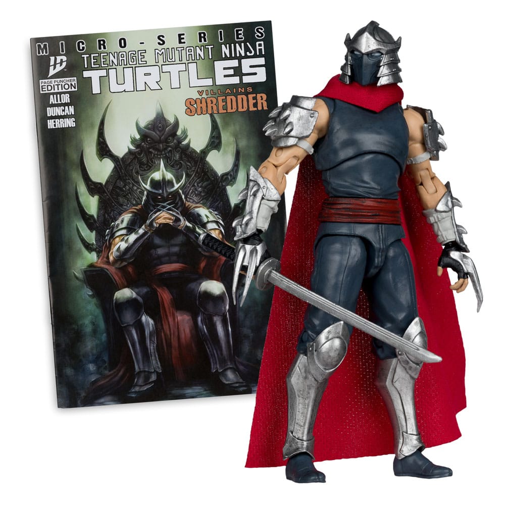 Tortues Ninja Page Punchers figurine Shredder 14 cm