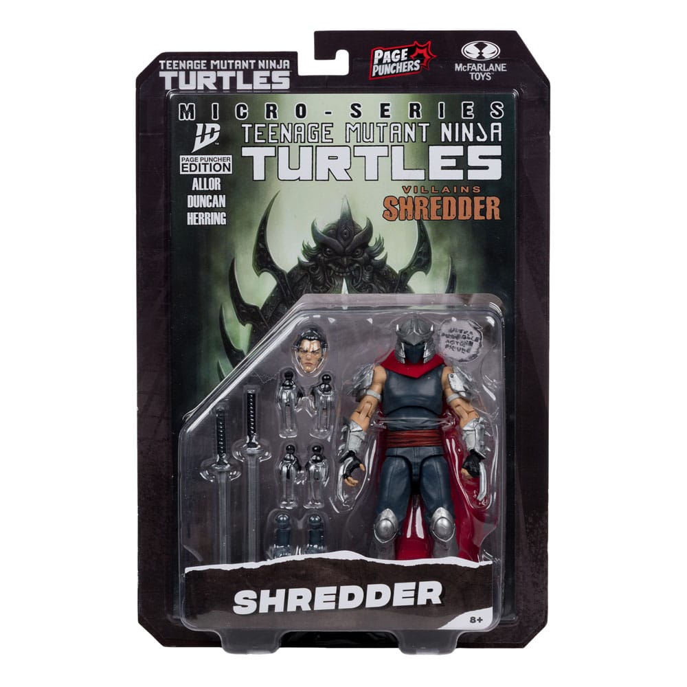 Tortues Ninja Page Punchers figurine Shredder 14 cm