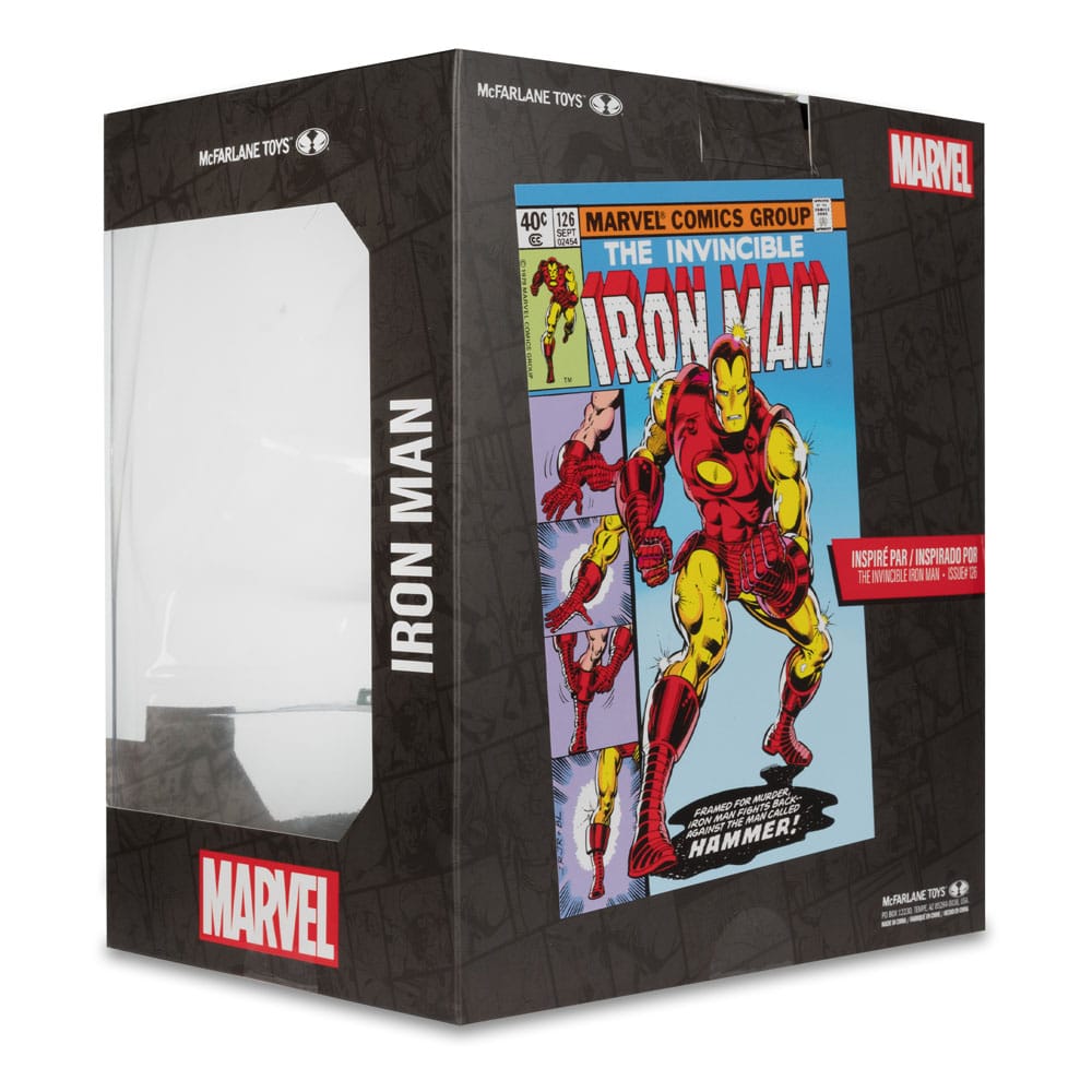 Marvel PVC statuette PVC 1/10 Iron Man (The Invincible Iron Man #126) - Toys Legacy Collection