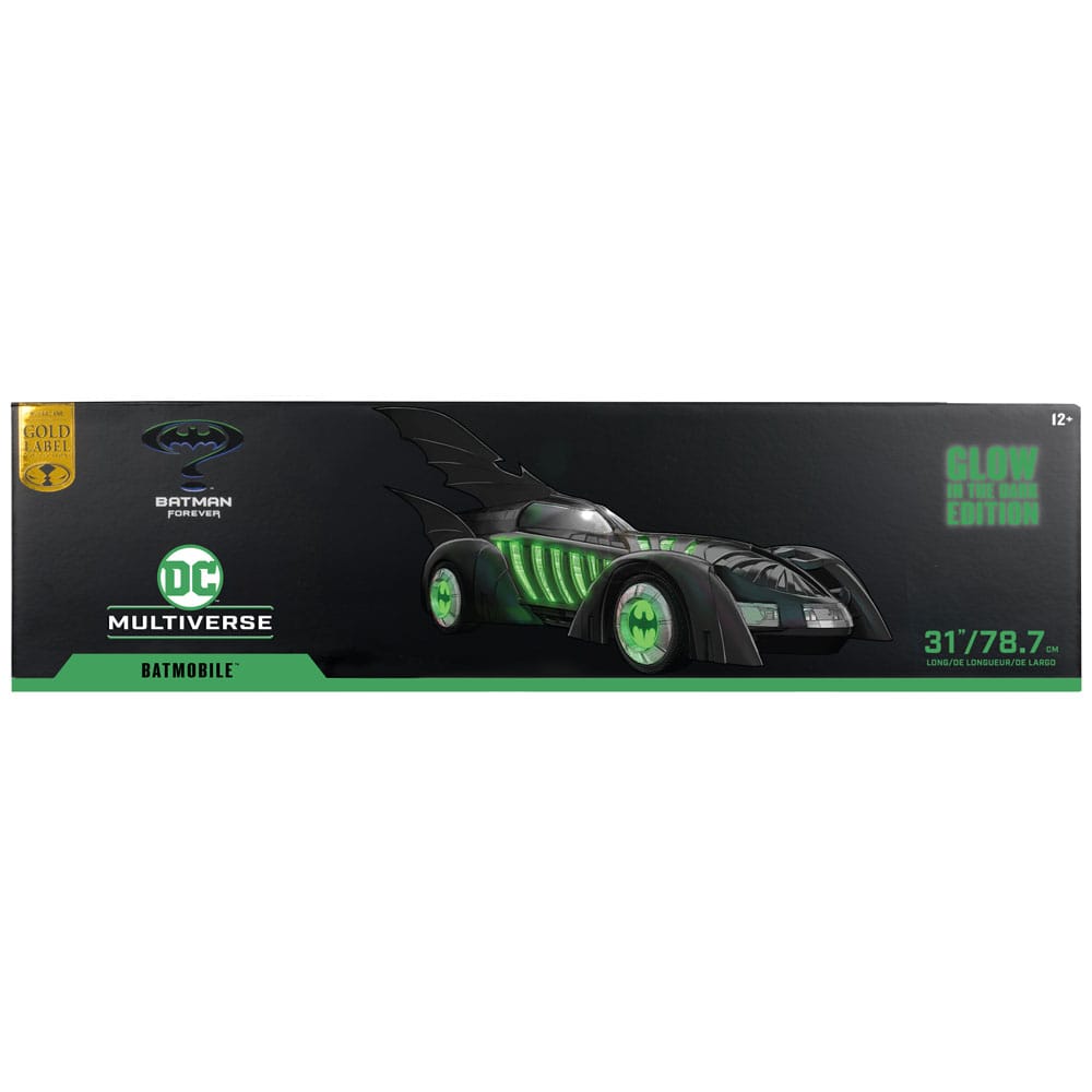 Batman Forever DC Multiverse véhicule Batmobile Glow in the Dark Edition (Gold Label) 79 cm - Toys Legacy Collection