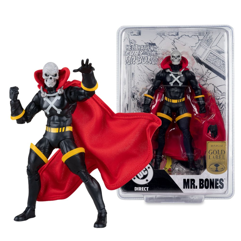 DC Direct figurine Mr Bones (Infinity Inc #16) (Gold Label) 18 cm - Toys Legacy Collection