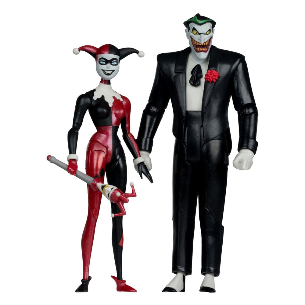 Batman: The Animated Series DC Direct figurines Harley Quinn & The Joker (Mad Love) (Gold Label) 18 cm