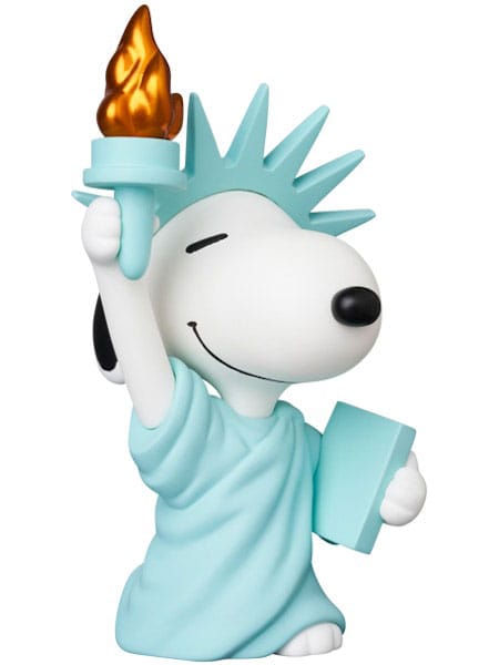 Peanuts mini figurine Medicom UDF série 17 Statue of Liberty Snoopy 7 cm - Toys Legacy Collection