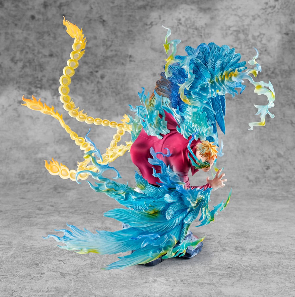 One Piece statuette PVC P.O.P. MAS Maximum Marco the Phoenix Leader of 1st group of Whitebeard Pirates 32 cm - Toys Legacy Collection