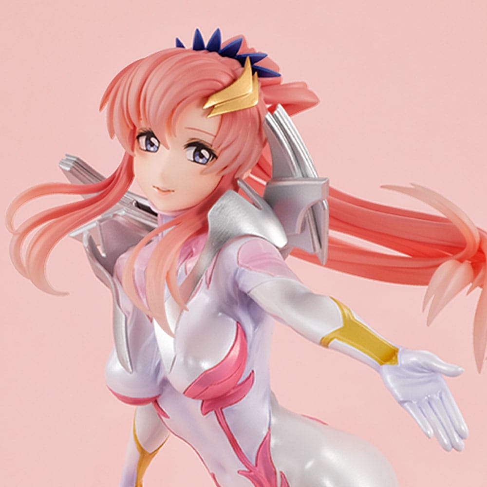 Mobile Suit Gundam Seed : Freedom statuette Lacus Clyne Pilot Suit Ver. 22cm - Toys Legacy Collection