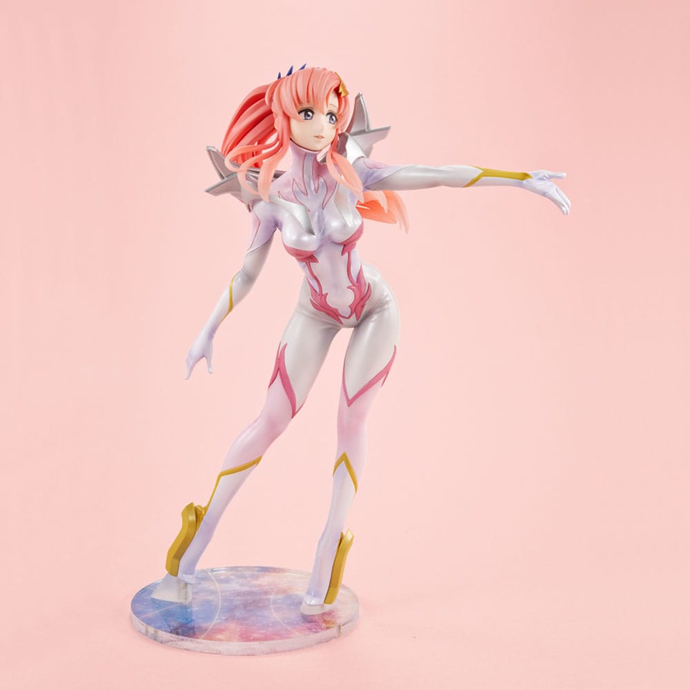Mobile Suit Gundam Seed : Freedom statuette Lacus Clyne Pilot Suit Ver. 22cm - Toys Legacy Collection