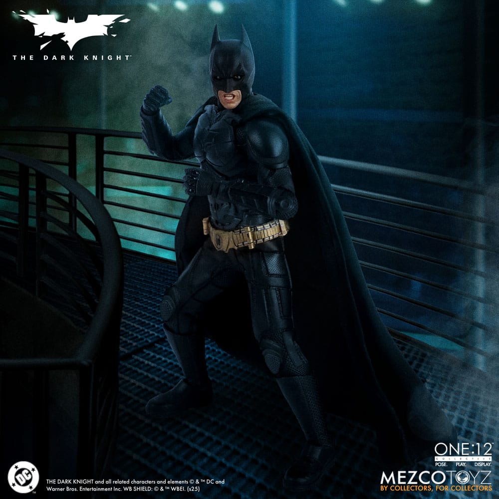 The Dark Knight : Le Chevalier noir figurine 1/12 Batman 17 cm - Toys Legacy Collection