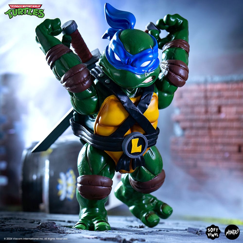 Tortues Ninja Soft Vinyl Figurine Leonardo 25 cm - Toys Legacy Collection