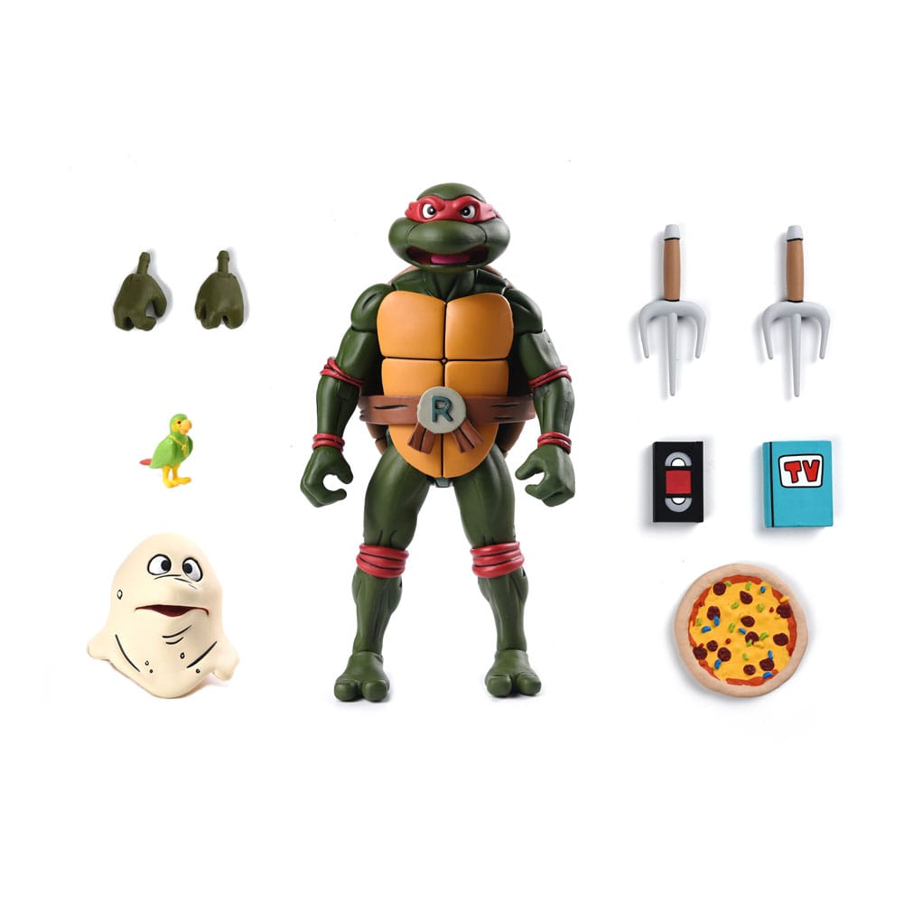 Tortues Ninja (Cartoon) figurine Ultimate Raphael VHS 18 cm - Toys Legacy Collection