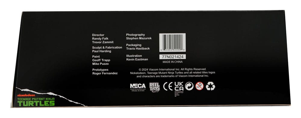 Tortues Ninja (Mirage Comics) pack 2 figurines Black and White First Turtles 18 cm - Toys Legacy Collection