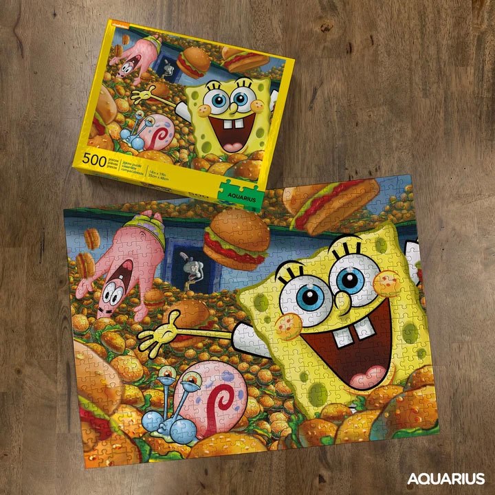 Bob l´éponge puzzle Krabby Patties (500 pièces) - Toys Legacy Collection