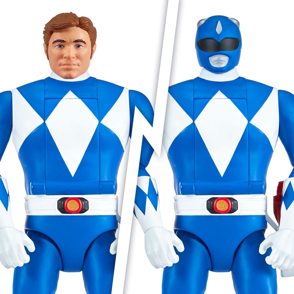 Flippin'morphin Blue Ranger figure