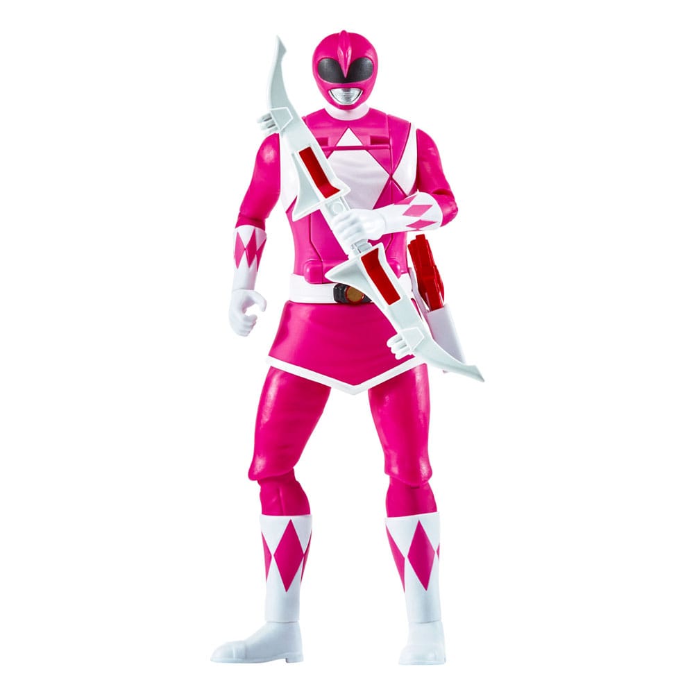 Flippin'morphin Pink Ranger figure