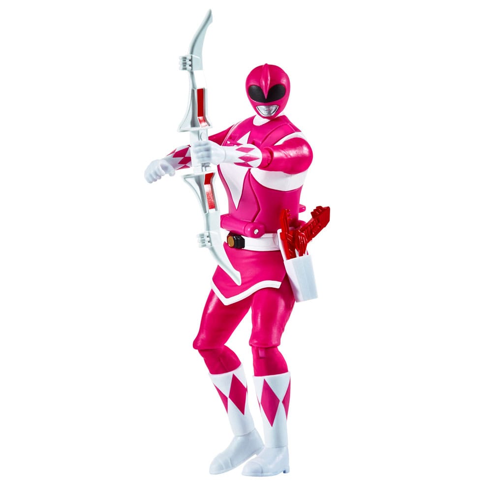 Flippin'morphin Pink Ranger figure