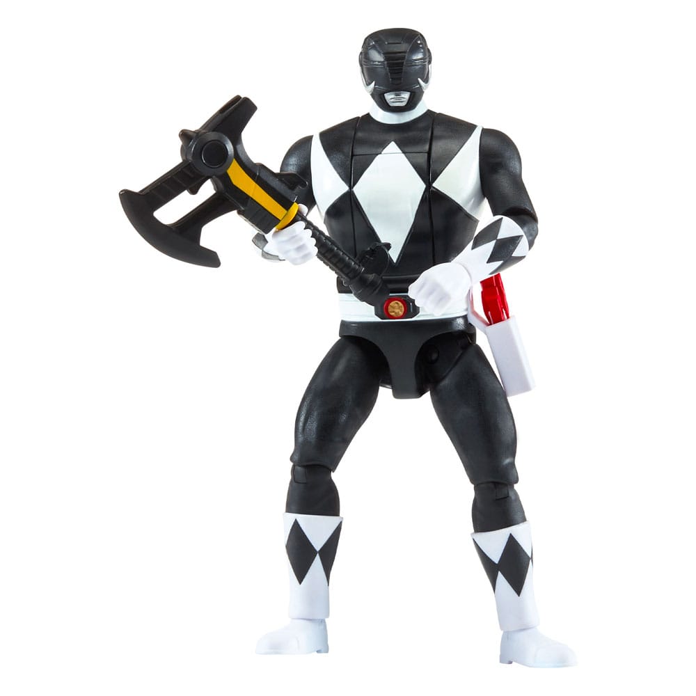 Flippin'morphin Black Ranger figure