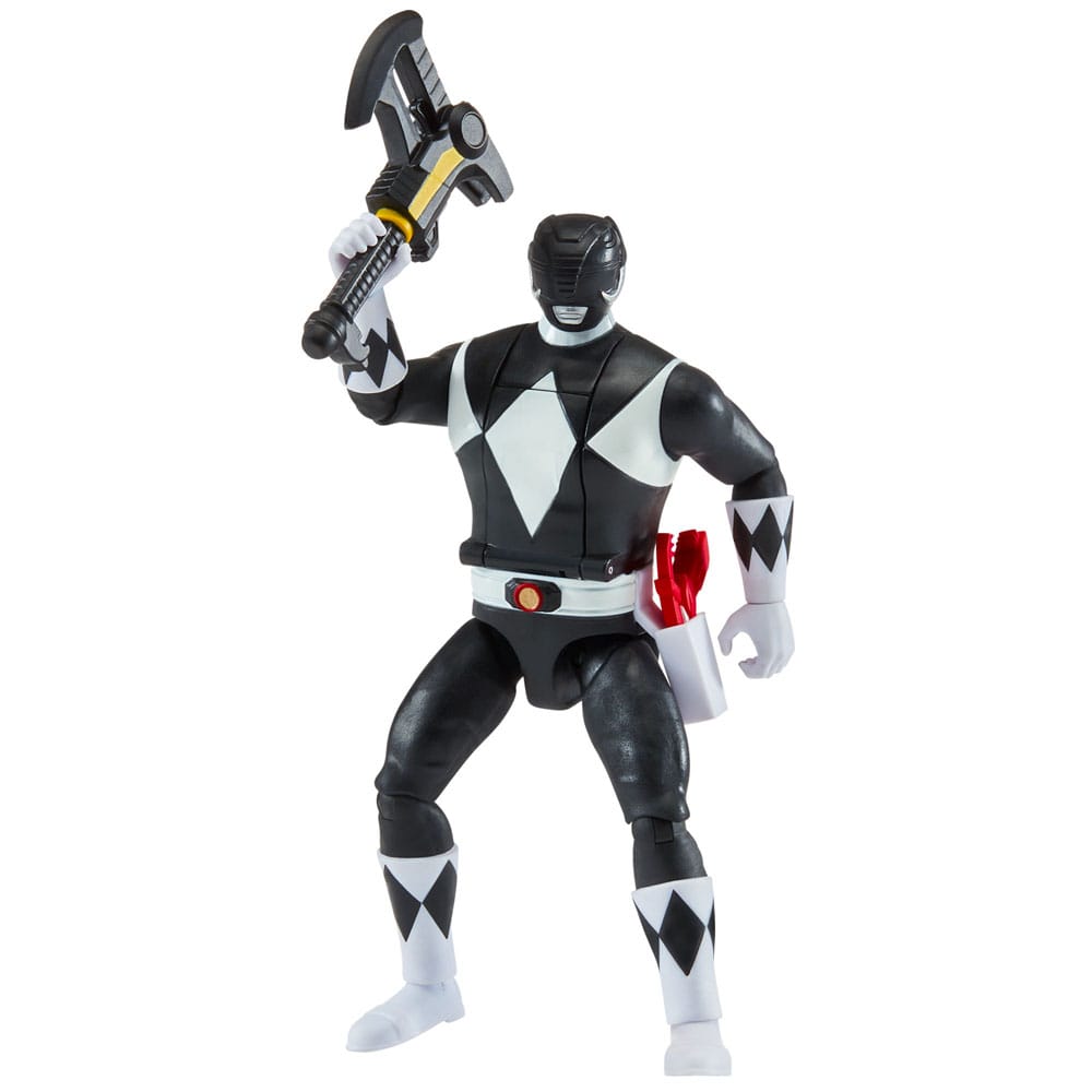 Flippin'morphin Black Ranger figure