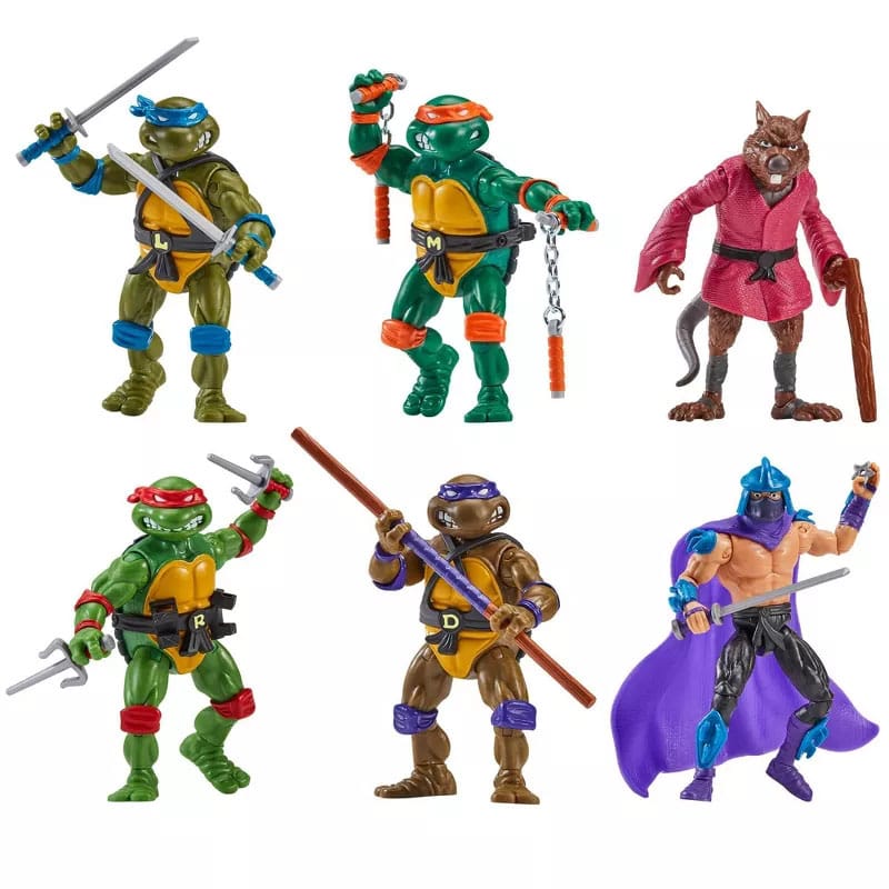 Tortues Ninja Figurines 1988 Remastered Exclusive - Toys Legacy Collection