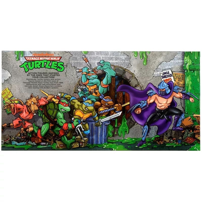 Tortues Ninja Figurines 1988 Remastered Exclusive - Toys Legacy Collection