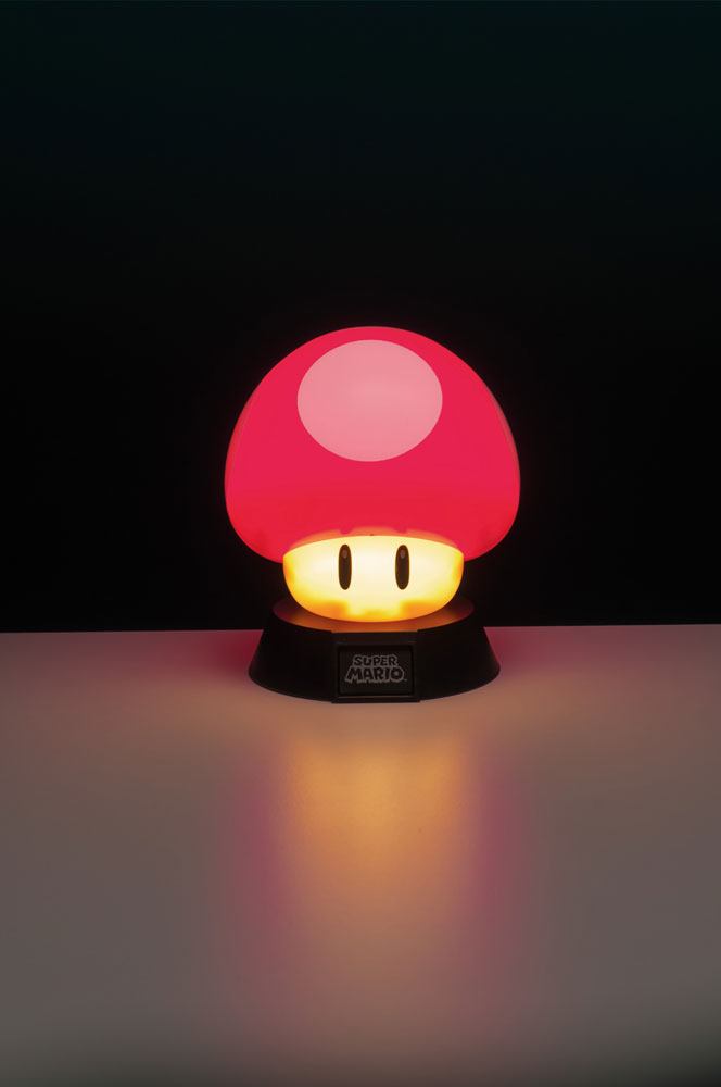 Super Mario veilleuse 3D champignon 10 cm - Toys Legacy Collection