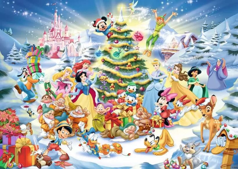Disney puzzle Le Noël de Disney (1000 pièces) - Toys Legacy Collection
