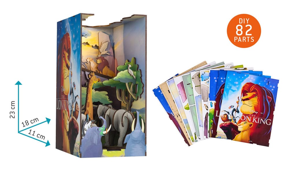 Disney maquette Book Nook Tiny Adventures Le Roi lion 23 cm - Toys Legacy Collection