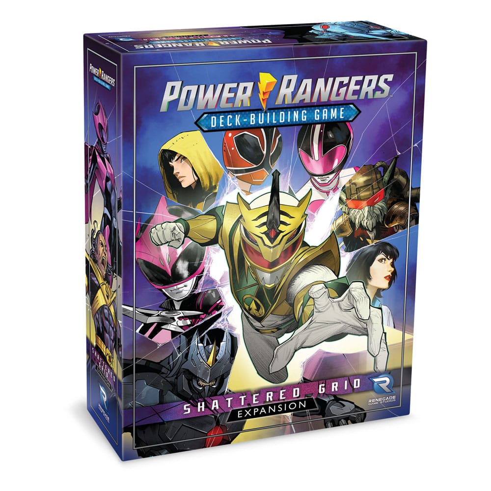 Power Rangers Jeu de cartes Deck-Building Shattered Grid Expansion *ANGLAIS*
