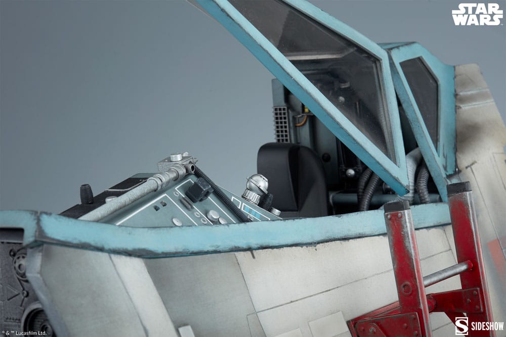 Star Wars statuette Premium Format Luke Skywalker & X-Wing: Red Five, Standing By 76 cm