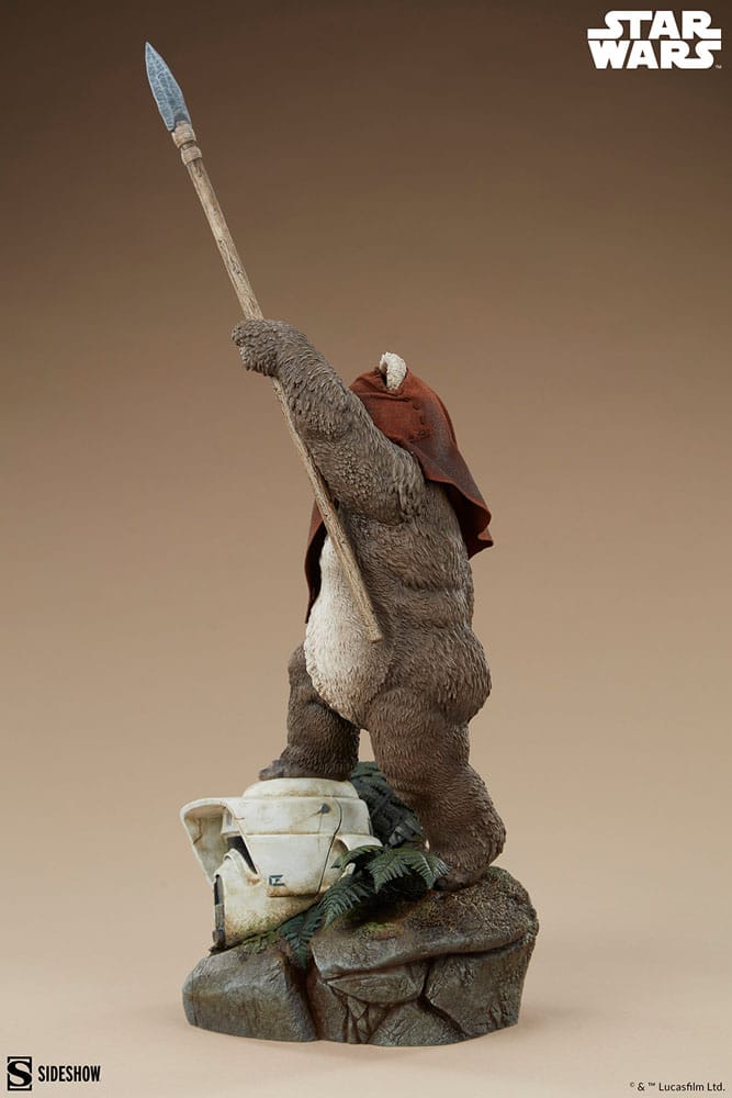 Star Wars, épisode VI : Le Retour du Jedi statuette Premium Format Wicket 46 cm - Toys Legacy Collection