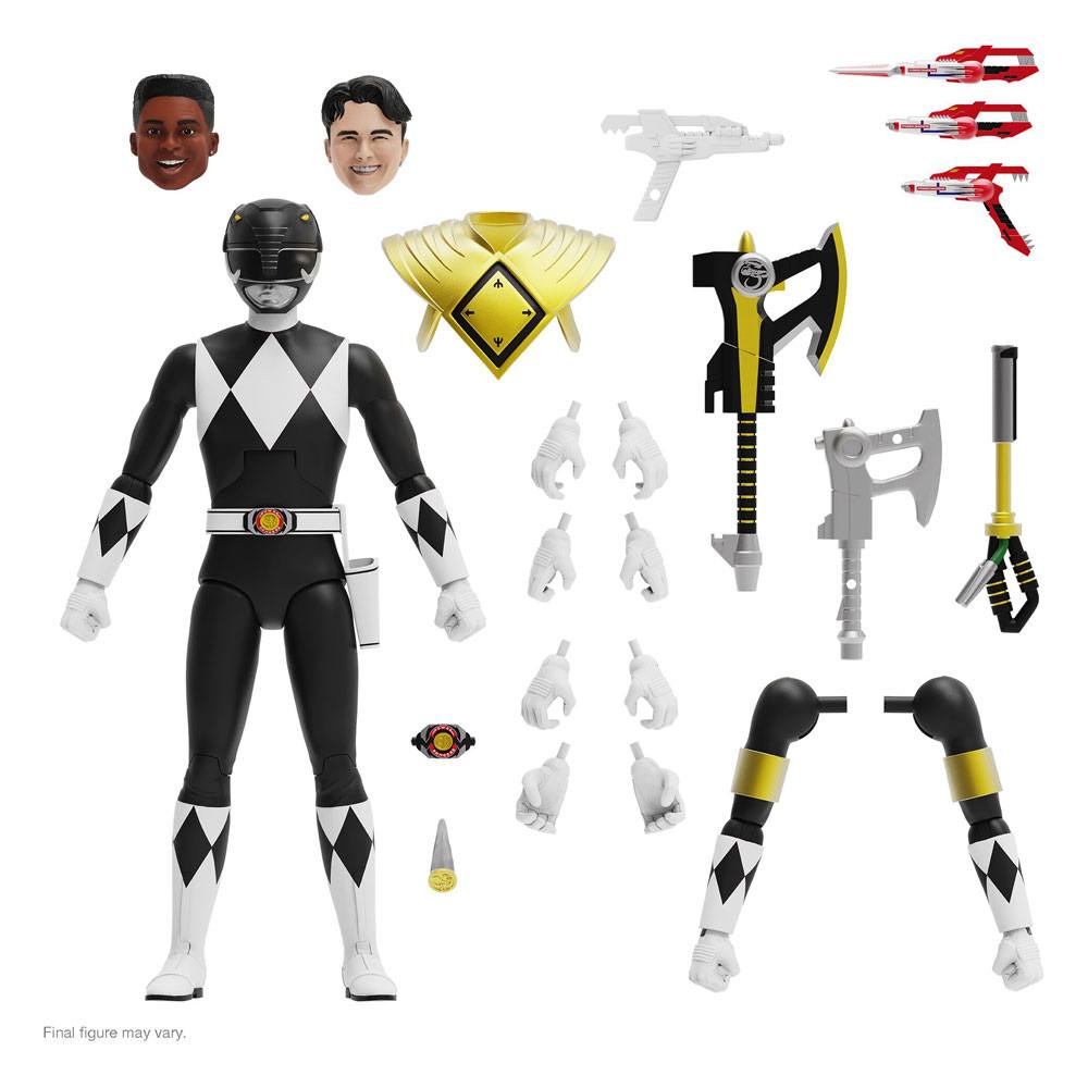 Mighty Morphin Power Rangers figurine Ultimates Black Ranger - Toys Legacy Collection