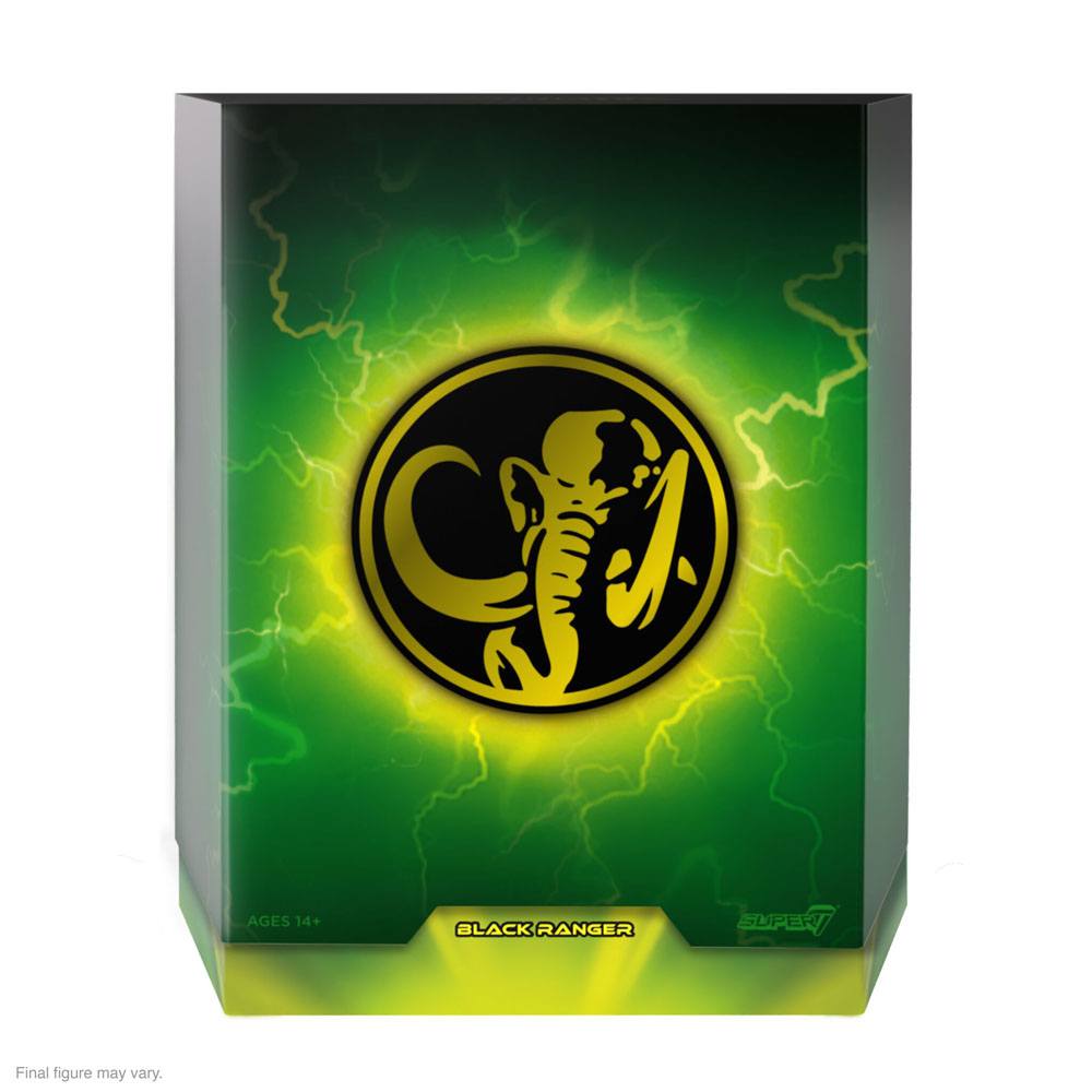 Mighty Morphin Power Rangers figurine Ultimates Black Ranger - Toys Legacy Collection