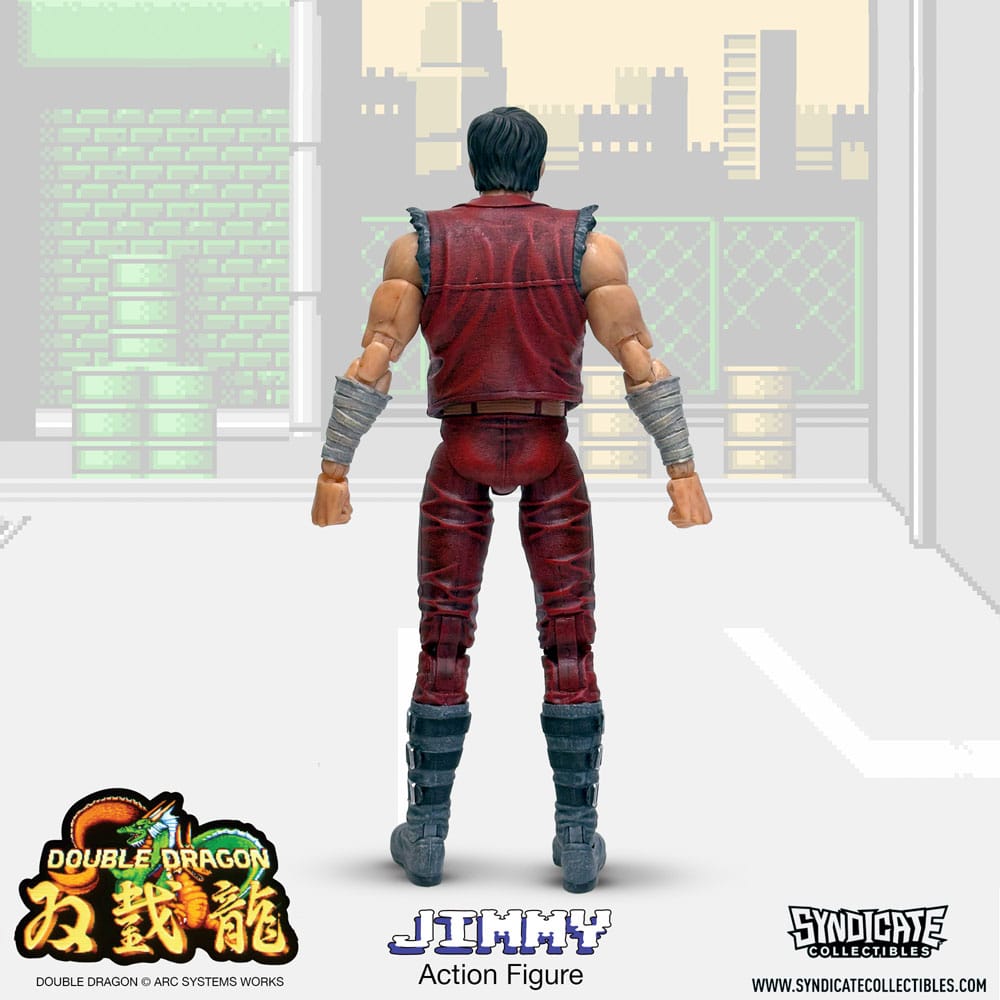 Double Dragon figurine Deluxe 1/12 Jimmy 18 cm - Toys Legacy Collection