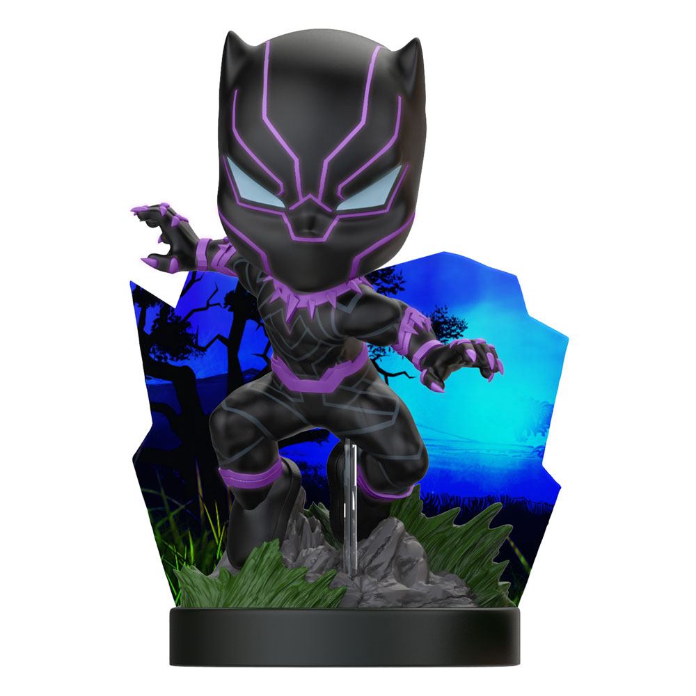 Marvel mini-diorama Superama Black Panther (Kinetic Energy) SDCC Exclusive 10 cm - Toys Legacy Collection