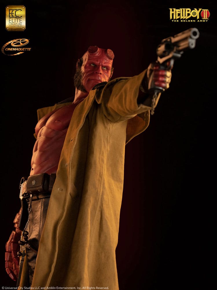 Hellboy II : Les Légions d'or maudites Elite Creature Line statuette 1/3 Hellboy 86 cm - Toys Legacy Collection