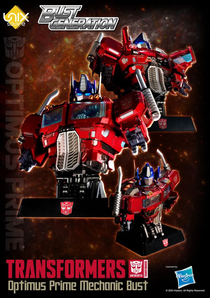 Transformers Bust Generation figurine Optimus Prime Mechanic Bust 16 cm - Toys Legacy Collection