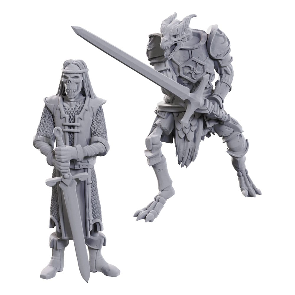 Donjons & Dragons Nolzur's Marvelous pack 2 miniatures à peindre 50th Anniversary Skeleton Knights - Toys Legacy Collection