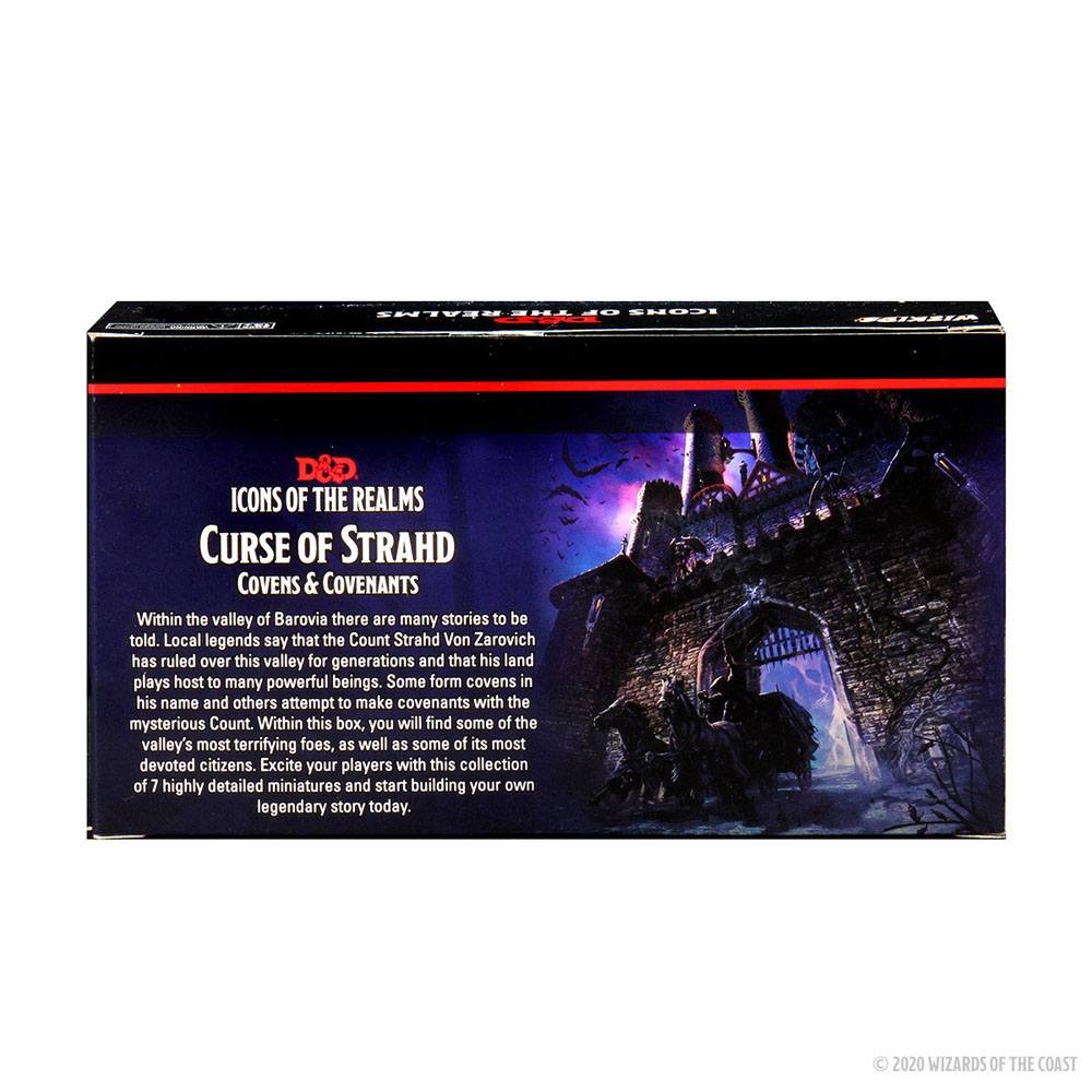 Donjons & Dragons Icons of the Realms : Curse of Strahd miniatures Premium Box Set - Toys Legacy Collection