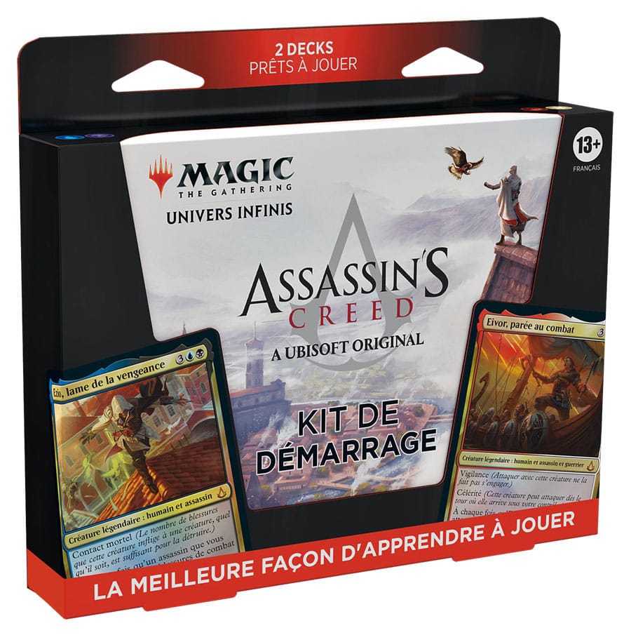 Magic the Gathering Univers infinis : Assassin's Creed présentoir kits de démarrage - Toys Legacy Collection