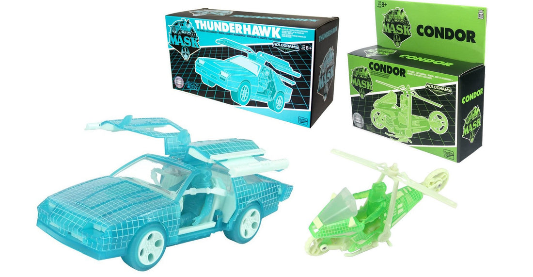 M.A.S.K. Hologram Variant – Thunderhawk & Condor Glow in the Dark : les exclusivités convention 2026 sont là !