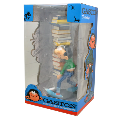 FIGURINE GASTON PILE DE LIVRES - Toys Legacy Collection