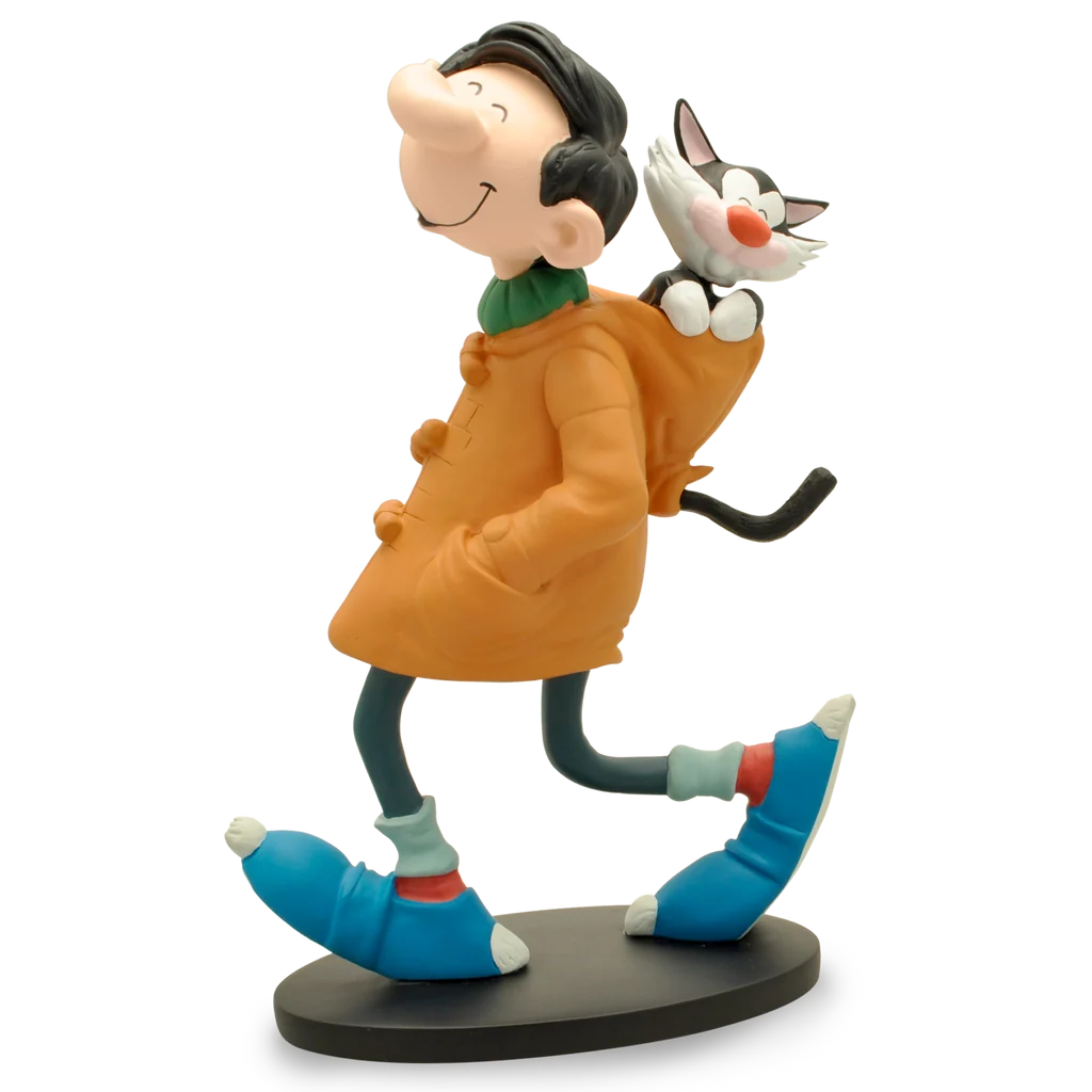 Gaston Lagaffe – Figurine Duffle Coat – 18 cm