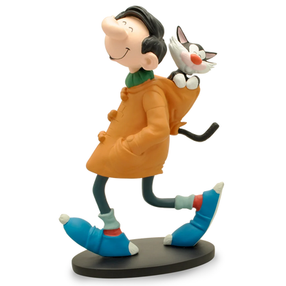 Gaston Lagaffe – Figurine Duffle Coat – 18 cm