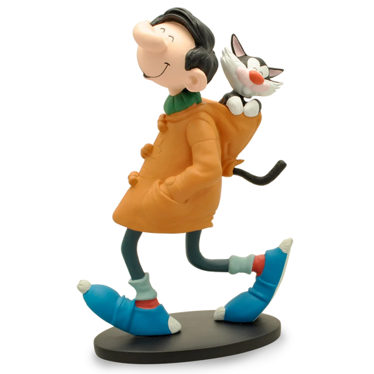 Gaston Lagaffe – Figurine Duffle Coat – 18 cm