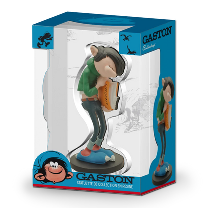 Gaston Lagaffe – Figurine « Dossier urgent » – 16,5 cm
