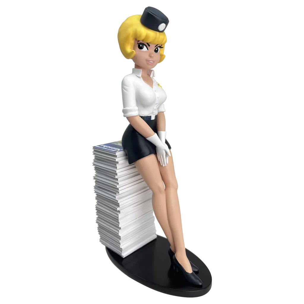 Natacha – Pile d’Albums – Figurine Résine 21,5 cm