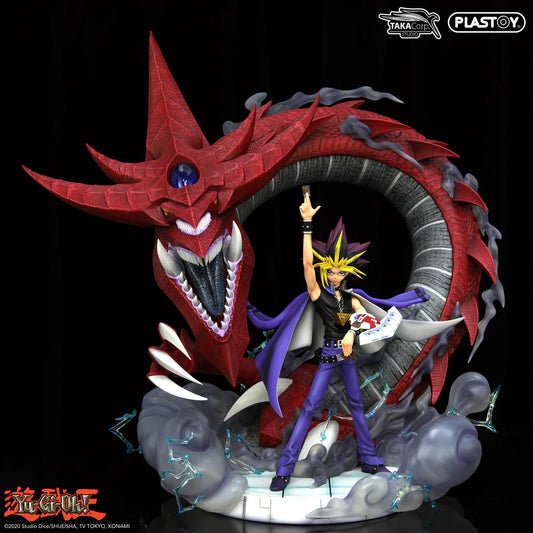 Yami Yugi & Slifer - YU-GI-OH! Statuette - Toys Legacy Collection